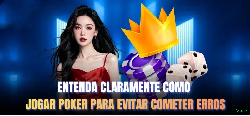 Imagem promocional do cassino online da 7game mostrando jogos ao vivo